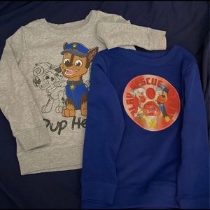 Paw Patrol boys sweatshirts (set of 2)
